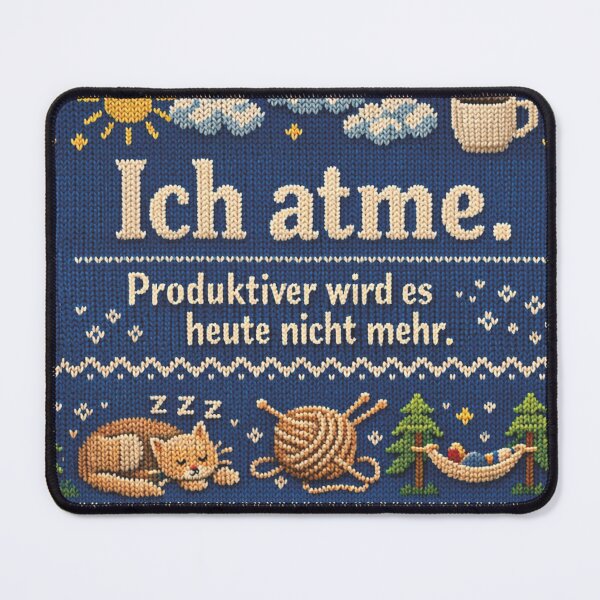 Item preview, I breathe. It won't get more productive today. (Quote) designed and sold by Mauswohn.