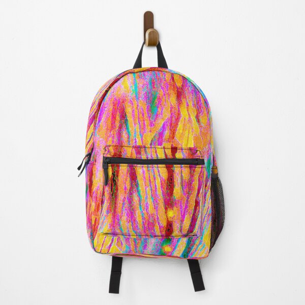 Item preview, Fireworks Show: Yellow, Pink, Turquoise, Red Abstract design designed and sold by Brightside-art.