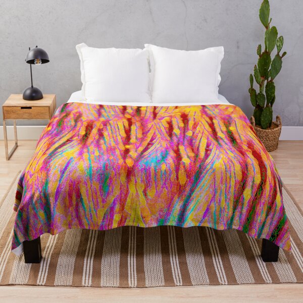 Item preview, Fireworks Show: Yellow, Pink, Turquoise, Red Abstract design designed and sold by Brightside-art.