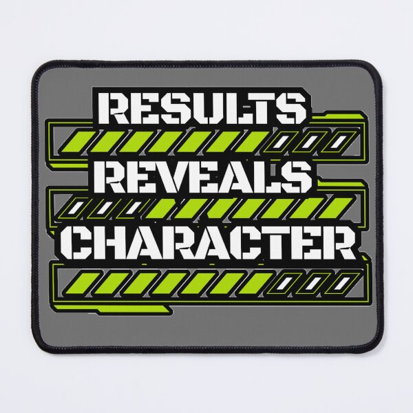 Item preview, Results Reveals Character — Bold Gym Motivation designed and sold by DKB07.
