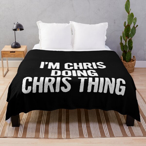 Item preview, I'm Chris Doing Chris Thing - First Name Chris Funny Gift designed and sold by arzameldiza.