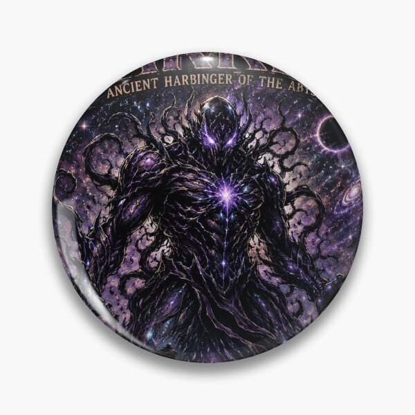 Item preview, Voidborn Warrior – Cosmic Horror Retro T-Shirt designed and sold by BLK.DESIGN.