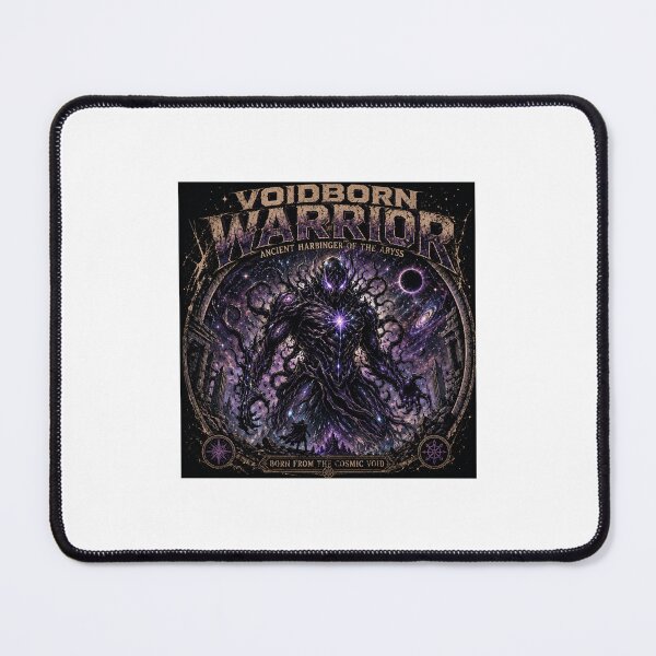 Item preview, Voidborn Warrior – Cosmic Horror Retro T-Shirt designed and sold by BLK.DESIGN.