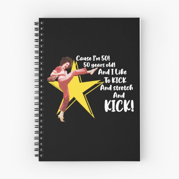 Item preview, Sally OMalley Fifty Kick Poster Design Today Graphic designed and sold by JanetDArteaga.