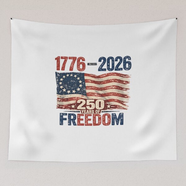 Item preview, 250 Years of Freedom Shirt | America 250 Patriotic Bald Eagle Tee | USA 1776-2026 Anniversary Vintage Independence Day Shirt and Merchandise designed and sold by RockyLambda.