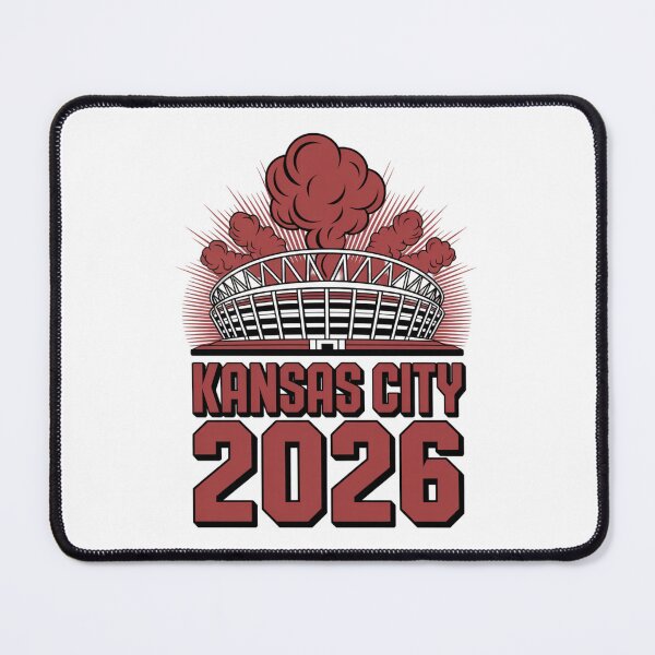 Item preview, Kansas City 2026 Arrowhead Stadium Football T-Shirt V4 designed and sold by DarylWelsh2024.