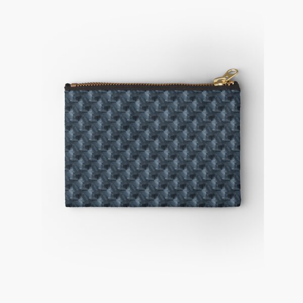 Item preview, Monochromatic Painterly Abstract in Navy Blue designed and sold by Artistestella.