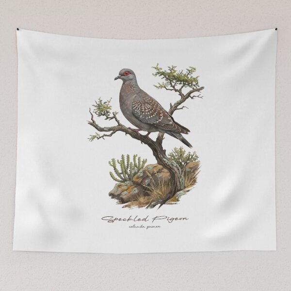 Item preview, Speckled Pigeon on Small Tree designed and sold by Takeda-art.