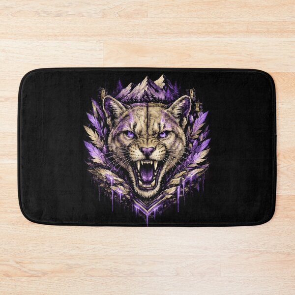 Item preview, Mystic Mountain Lion - Fierce Cougar Art designed and sold by JonelCrafts.