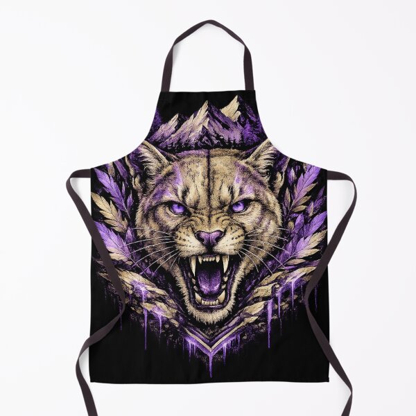 Item preview, Mystic Mountain Lion - Fierce Cougar Art designed and sold by JonelCrafts.