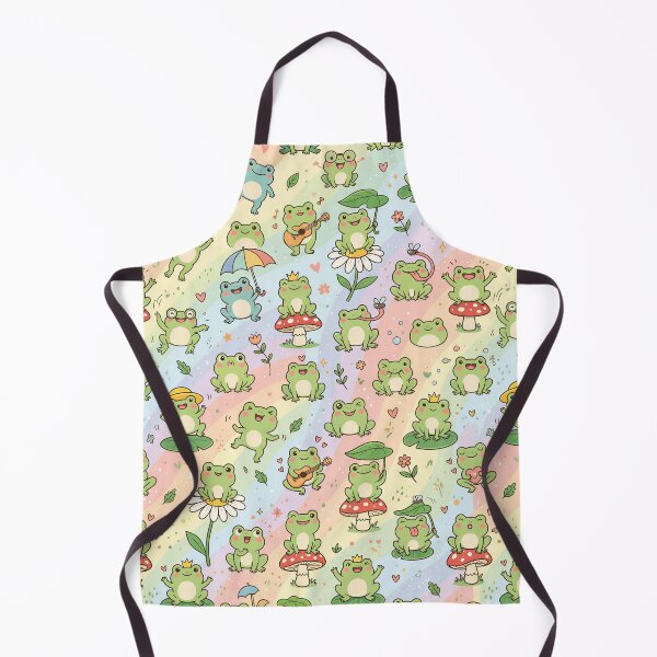 Item preview, Super Cute Kawaii Frogs designed and sold by FunFitsFactory.