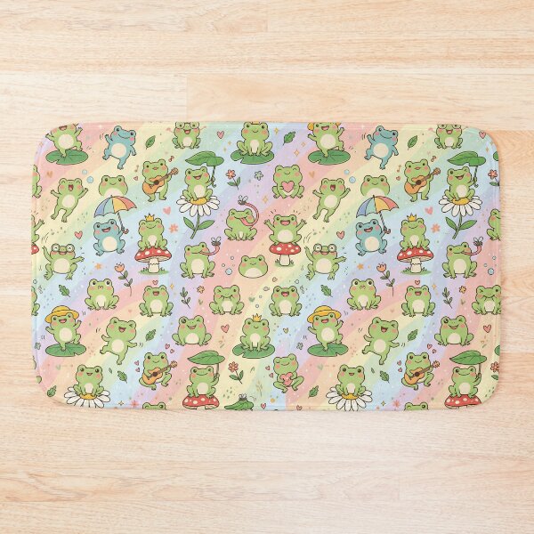 Item preview, Super Cute Kawaii Frogs designed and sold by FunFitsFactory.