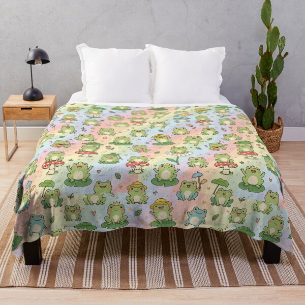 Item preview, Super Cute Kawaii Frogs designed and sold by FunFitsFactory.