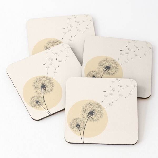 Item preview, Dandelion Seed Head Art Print designed and sold by Studio pod Burom.