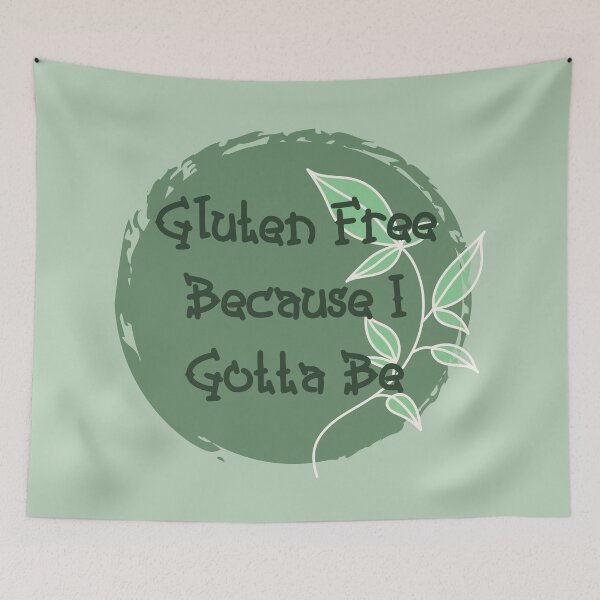 Item preview, You’re Gluten Free You’re Safe With Me Floral Design designed and sold by Vileprint.