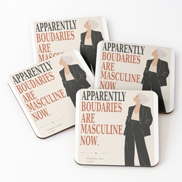 Item preview, Aging into Boundaries, Stylish Feminist Decor designed and sold by Studio pod Burom.