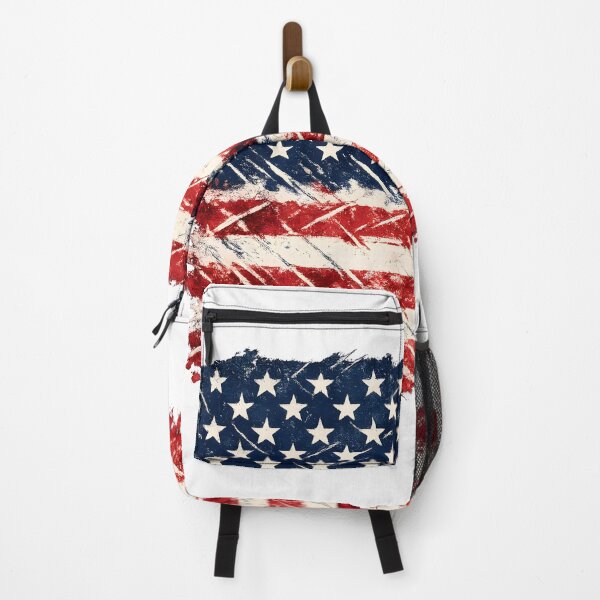 Item preview, Distressed American Flag Vintage Patriotic USA designed and sold by Byte-shirt.