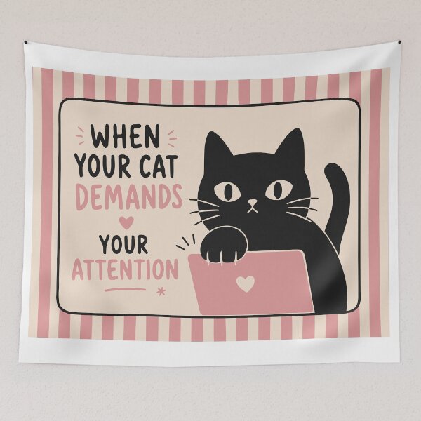 Item preview, Black Cat Art designed and sold by Studio pod Burom.