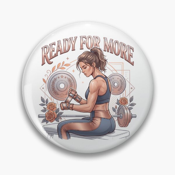 Item preview, Fierce "Ready For More" Female Athlete Art! designed and sold by pradeepvisuals.
