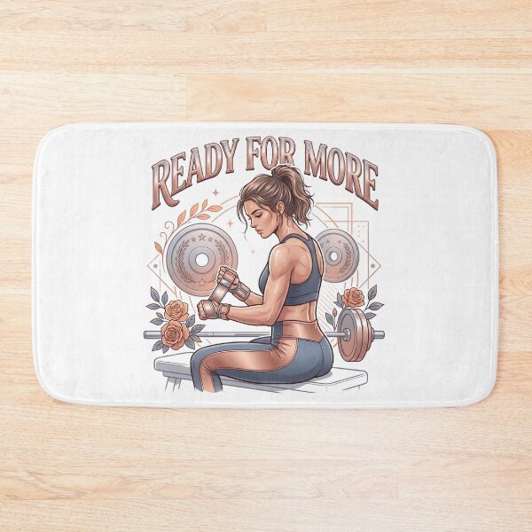 Item preview, Fierce "Ready For More" Female Athlete Art! designed and sold by pradeepvisuals.