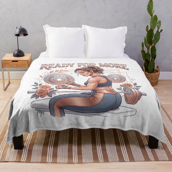 Item preview, Fierce "Ready For More" Female Athlete Art! designed and sold by pradeepvisuals.