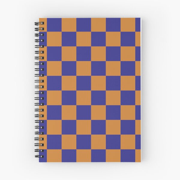 Item preview, Cosmic cobalt & bronze checkered designed and sold by Mint + Midnight.
