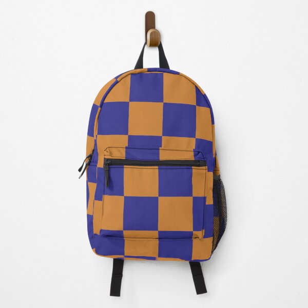 Item preview, Cosmic cobalt & bronze checkered designed and sold by Mint + Midnight.