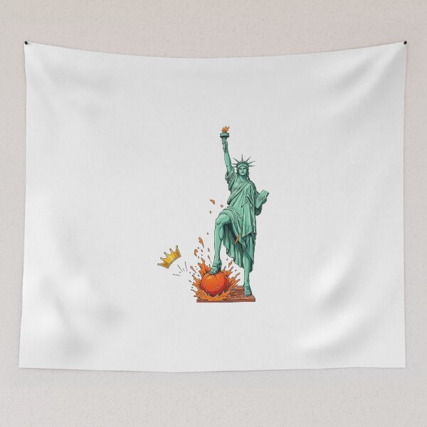 Item preview, Statue Of Liberty No Kings Anti Trump Protest Social Justice 2026 designed and sold by KillianGrantM.