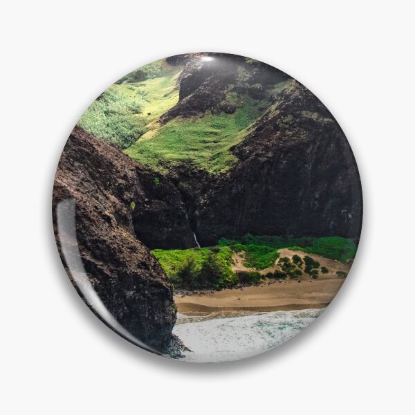 Item preview, Spectacular Cliffside Tropical Beach With Dramatic Waves designed and sold by DEC02.