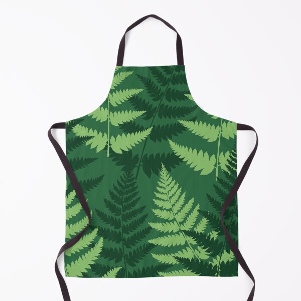 Item preview, Overlapping Fern Pattern Botanical Art designed and sold by Handyharshiya.