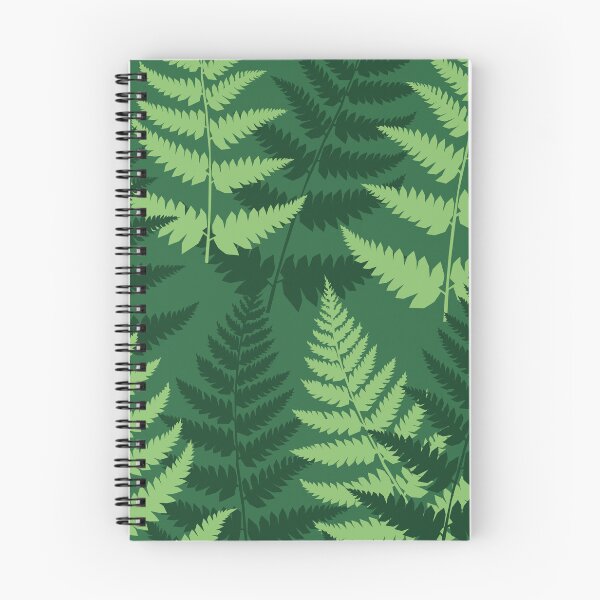 Item preview, Overlapping Fern Pattern Botanical Art designed and sold by Handyharshiya.