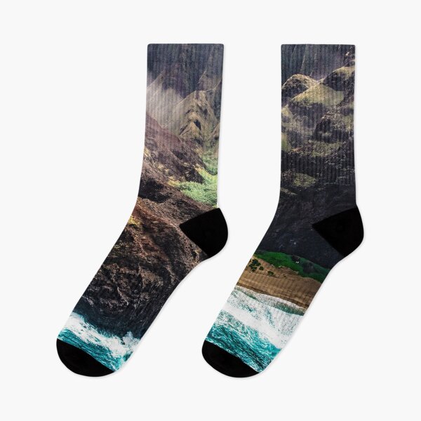 Item preview, Spectacular Cliffside Tropical Beach With Dramatic Waves designed and sold by DEC02.