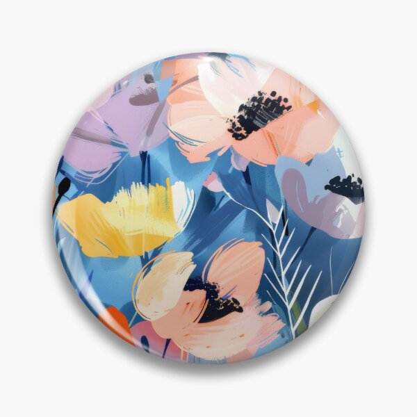 Item preview, Sophisticated Colorful Floral Abstract Contemporary Trendy Design designed and sold by DEC02.