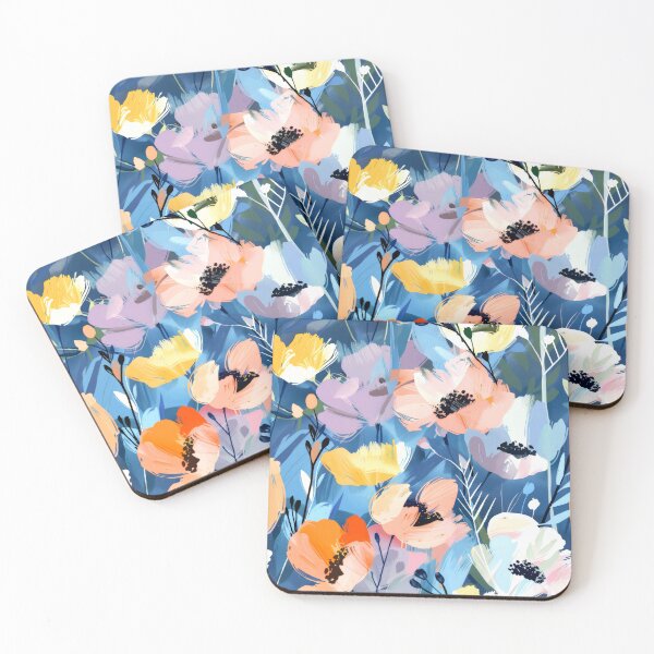 Item preview, Sophisticated Colorful Floral Abstract Contemporary Trendy Design designed and sold by DEC02.