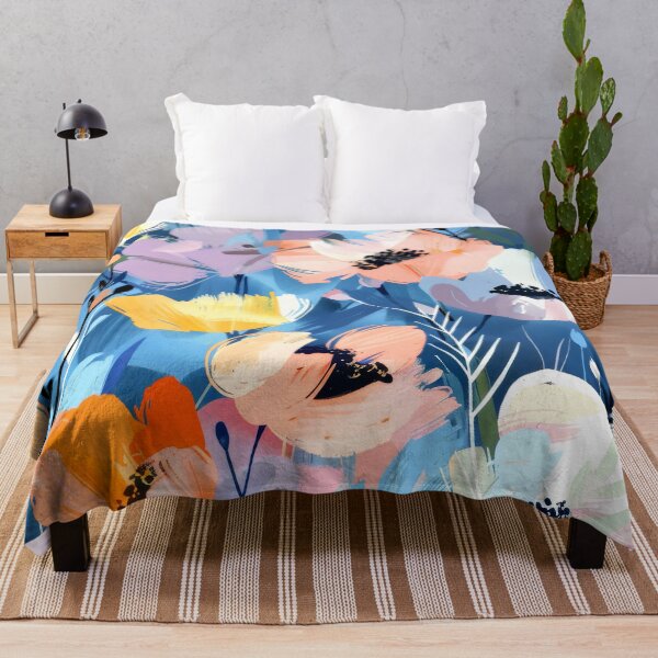 Item preview, Sophisticated Colorful Floral Abstract Contemporary Trendy Design designed and sold by DEC02.