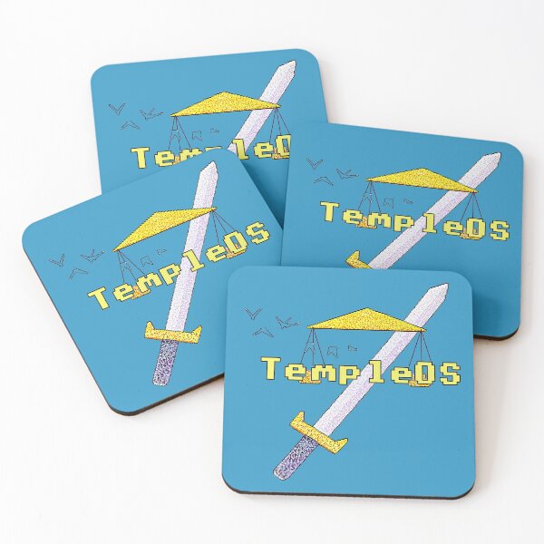 Item preview, Templeos Terry A. Davis designed and sold by NoThoughtsCat.