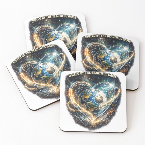 Item preview, United By The Beautiful Game Soccer Design designed and sold by WildbuntingStudio.