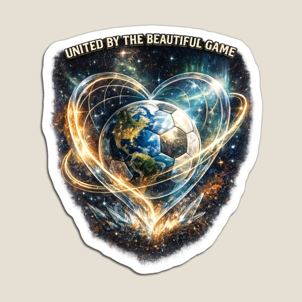 Item preview, United By The Beautiful Game Soccer Design designed and sold by WildbuntingStudio.