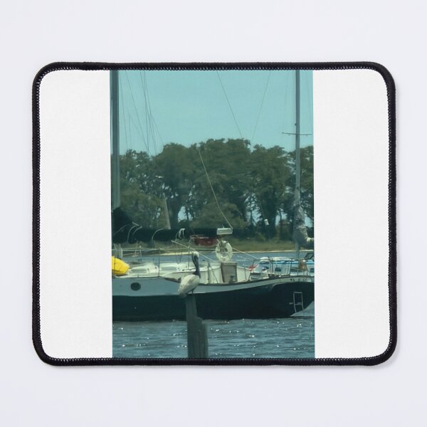 Item preview, Brown pelicans and sailboats. designed and sold by Pearls1.