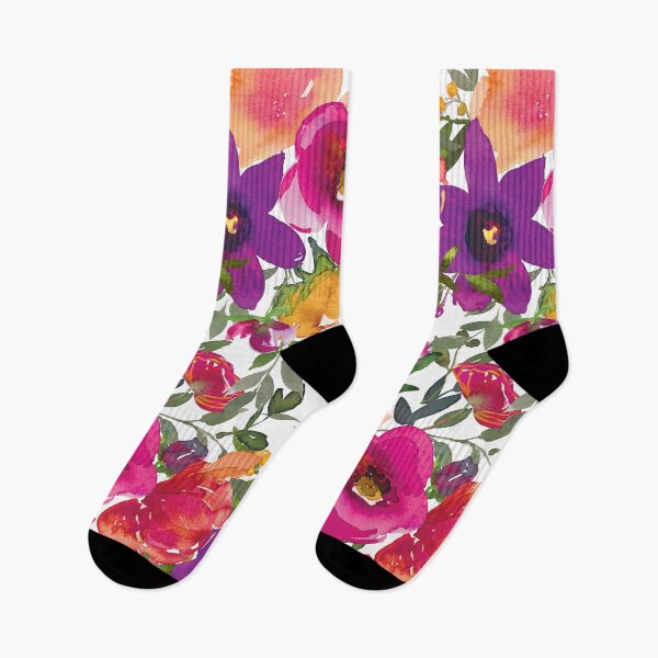 Item preview, Brightly Colorful Floral And Leaves Modern Contemporary Designs  designed and sold by DEC02.