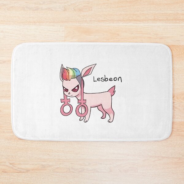 Item preview, Lesbeon Funny Eeveelution Pride Meme designed and sold by Randommeams.