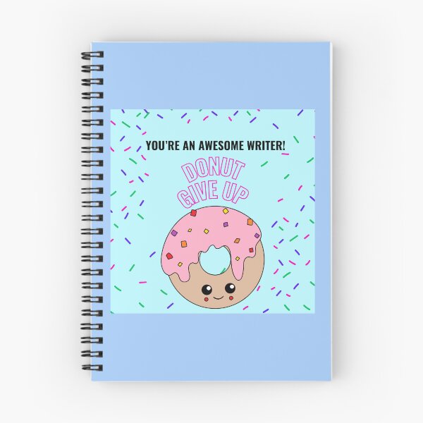 Item preview, Donut Give Up! designed and sold by Mayday Designs.