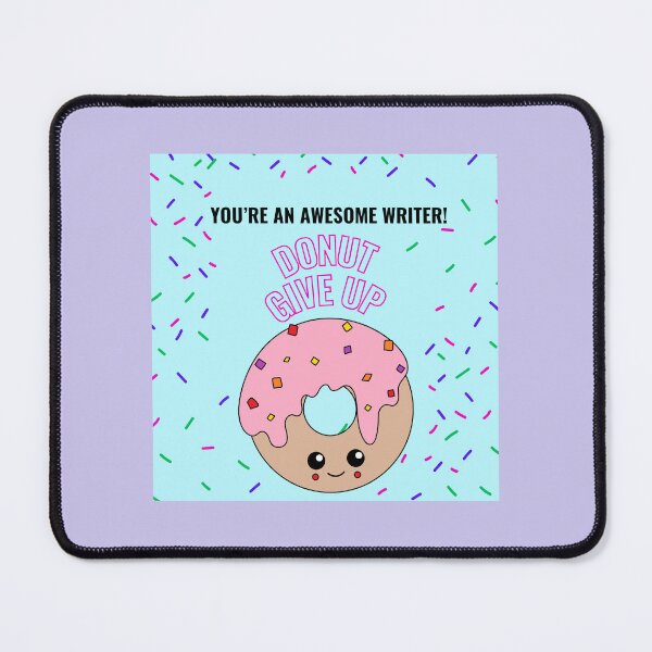 Item preview, Donut Give Up! designed and sold by Mayday Designs.