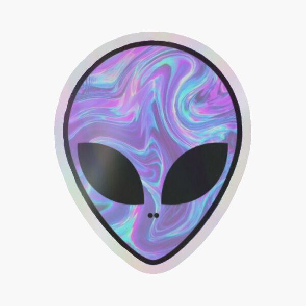 Item preview, Holographic Alien designed and sold by sluggishsloth.