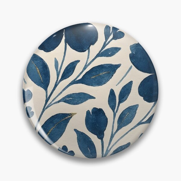 Item preview, Navy Floral designed and sold by GraphicsClub.