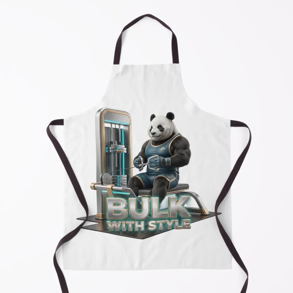 Item preview, Viral "Bulk With Style" Panda Bodybuilder! designed and sold by pradeepvisuals.