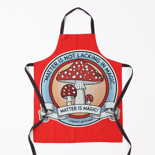 Item preview, Terence Mckenna Wisdom - Matter Is Not Lacking in Magic Mushroom designed and sold by NoThoughtsCat.