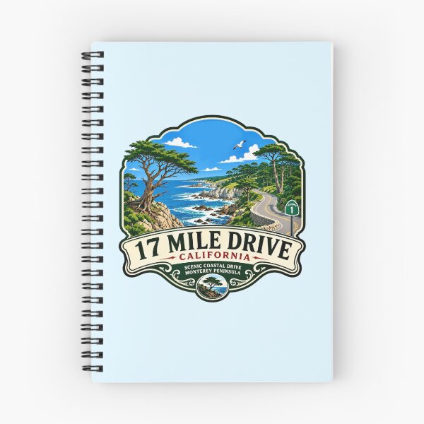 Item preview, 17 Mile Drive, California - Historic Coastal Route designed and sold by Myra365Art.