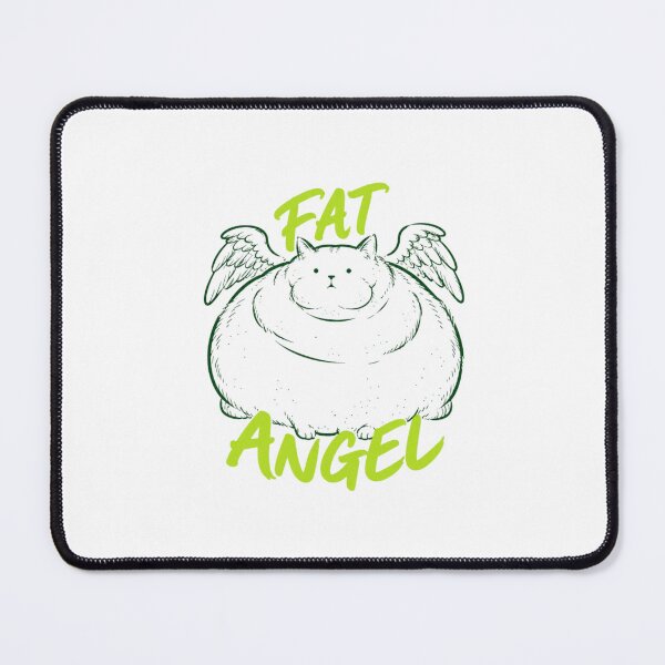 Item preview, Fat Angel Cat Wings Funny Feline Divine Humor designed and sold by bosamji.