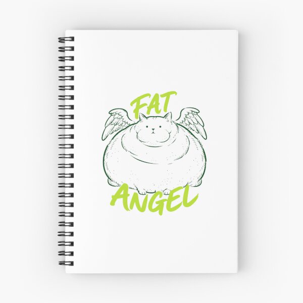 Item preview, Fat Angel Cat Wings Funny Feline Divine Humor designed and sold by bosamji.